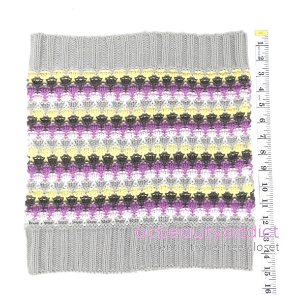 BCBGeneration Crochet Cowl Neck Infinity Scarf - Picture 3 of 5